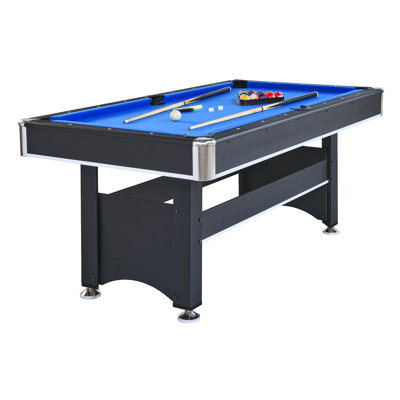 6-Ft Multi-Game Table with Pool & Table Tennis
