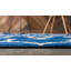 Tapis bleu Lllan-64271322