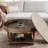 Button Tufted Ottoman Coffee Table-1877307089