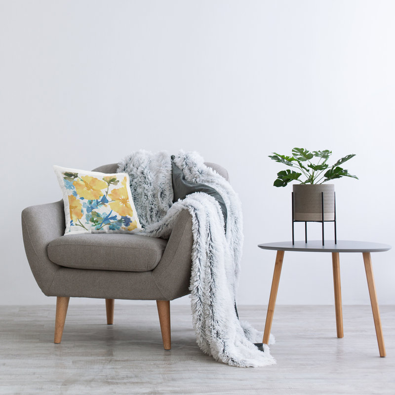 Floral Throw Pillow