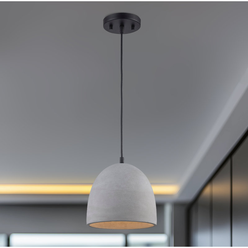Luminaire suspendu en dôme à 1 lumière Beyla