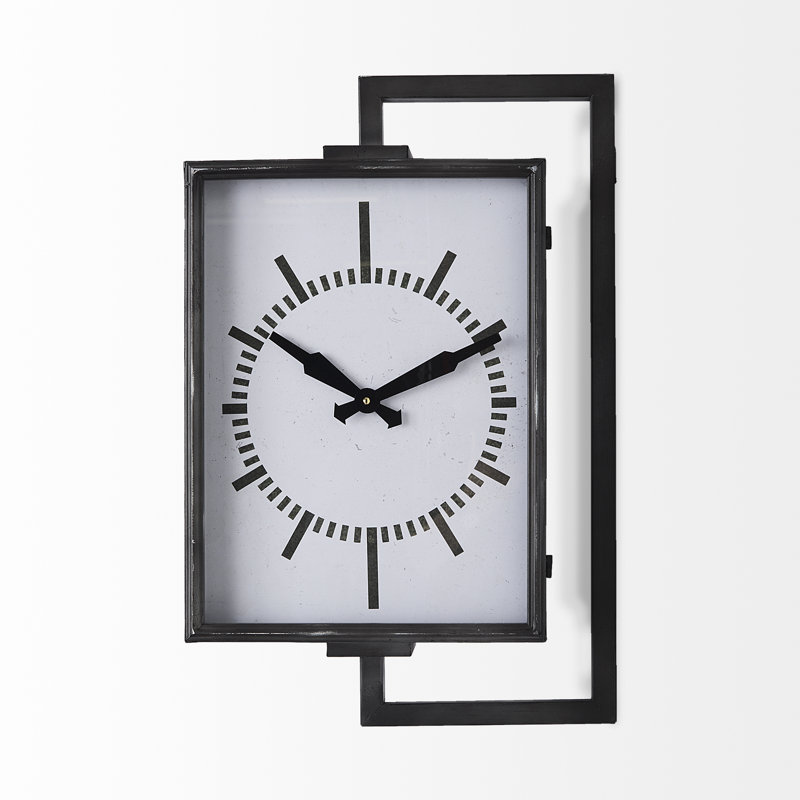 Rayford Metal Wall Clock