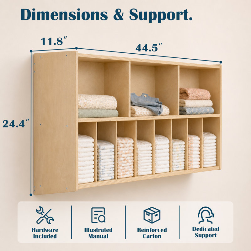Compartment Plywood / Laminate Board Cubby