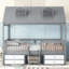 Structure de lit double en bois-108807507