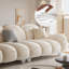 Coussin modulaire beige en polyester-555303643-555303644