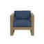 Coastal Teak Patio Chair with Sunbrella Cushions-487892784