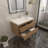 Deboser 36'' Single Bathroom Vanity with Acrylic Top-370555340