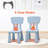 Nila Kids 3 Piece Play Or Activity Table and Chair Set-763264355