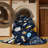 Machine Washable Space Gray Area Rug