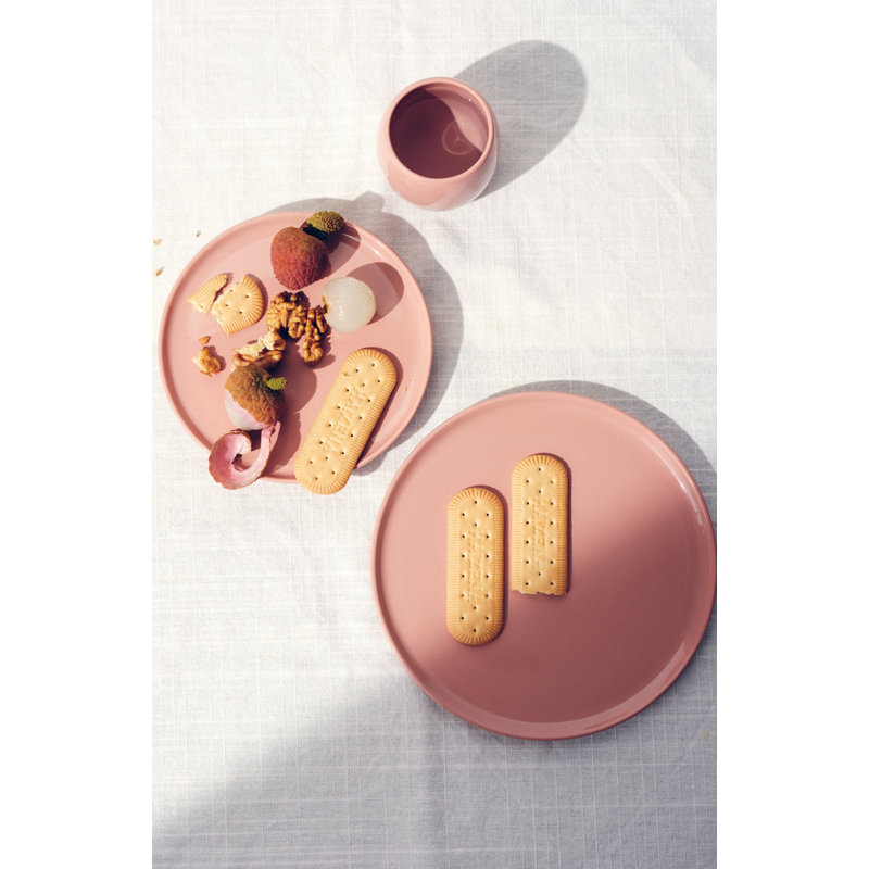S/4 Medium Plate, Pink