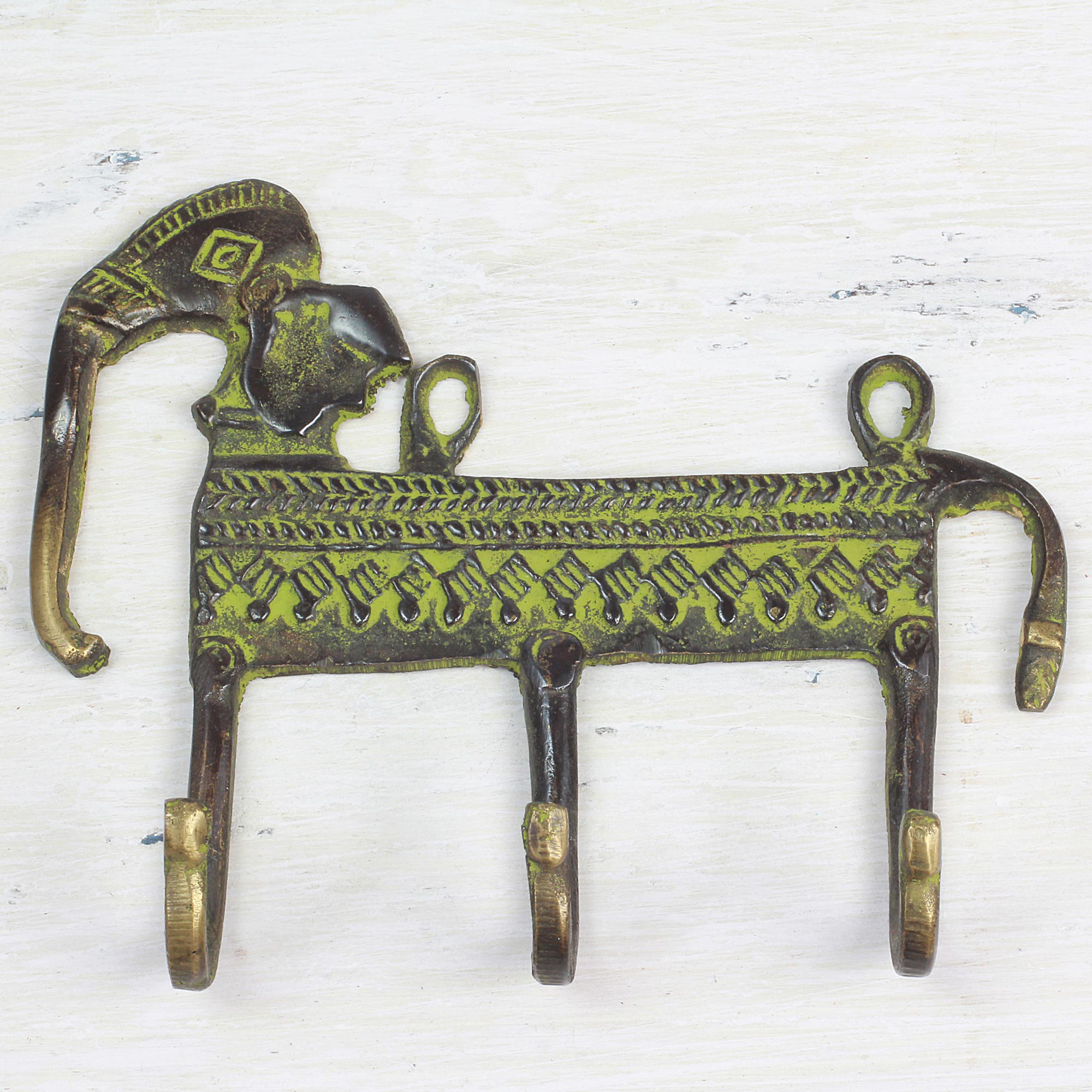 World Menagerie Awais Solid Wood Wall 3 Hook Wall Mounted Coat Hooks