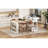 Storage Cabinet with Extendable Dining Table-792823467-792823466