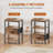 Nightstand, Night Stand With Charging Station, End Table, Bedside Table With Fabric Drawer For Livingroom And Bedroom-406580875-415722642