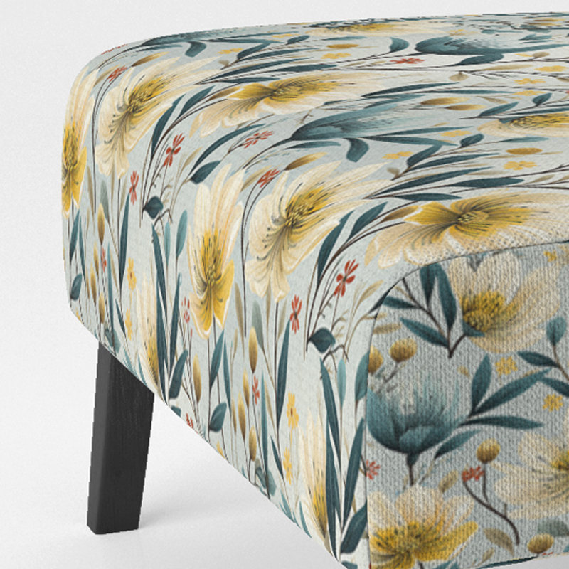 Fauteuil de chambre rembourré Ethereal Botanicals
