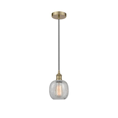 Luminaire suspendu simple à 1 lumière Amila