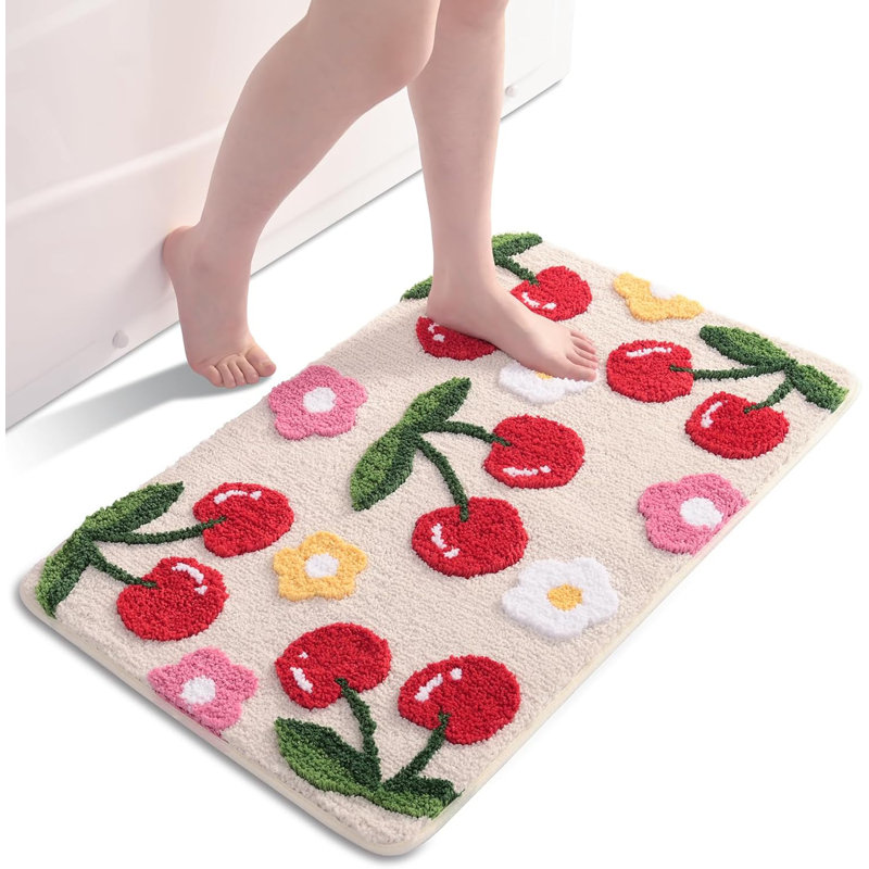 Non-Slip Bath Mat, Beige