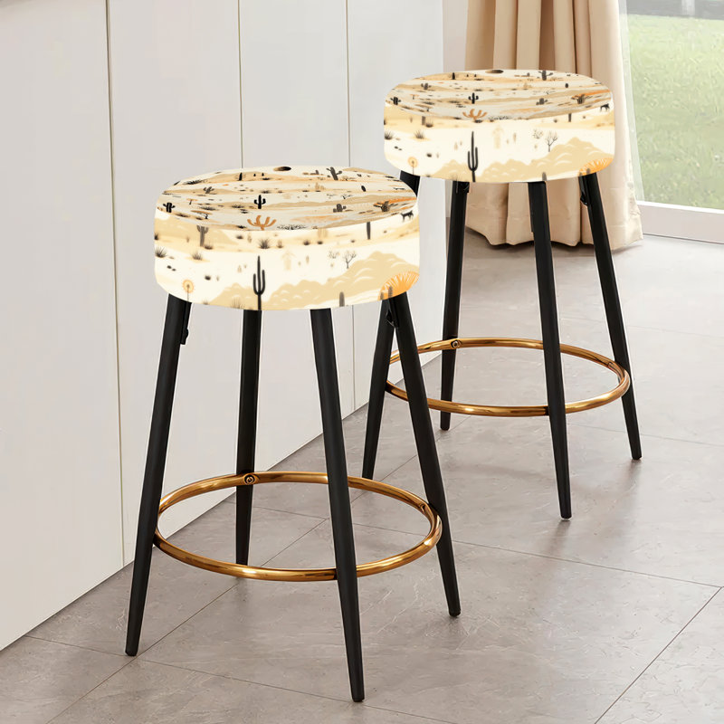 Ensemble de 2 tabourets de bar Sandy