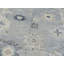 Tapis décoratif en laine de conception unique en laine noué à la main gris/crème 6 pi 4 po x 8 pi 6 po Corentin