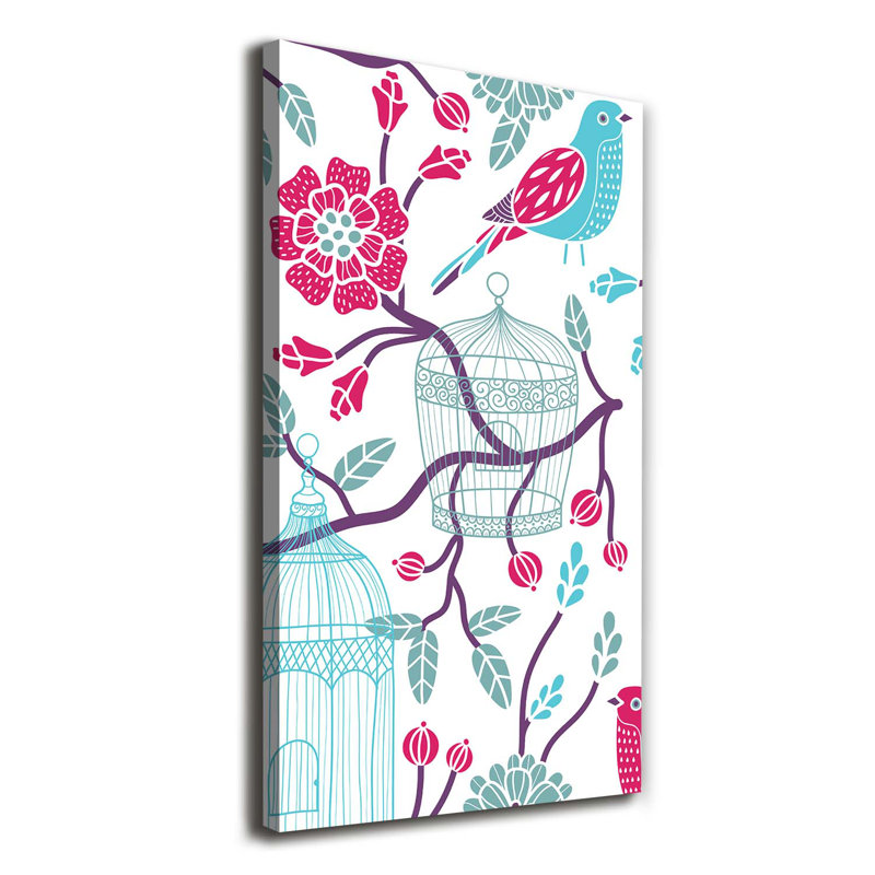 Bird Cages - Wrapped Canvas Print