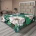 Jade Green/Gray Teal Floral