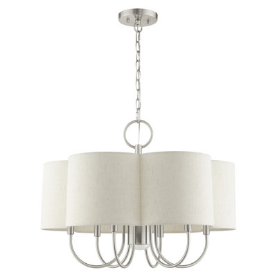 7 - Light Dimmable Geometric Chandelier