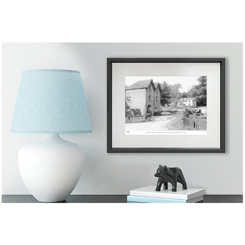 Carlton In Lindrick, The Mill House C1965 - Single Picture Frame Print, 45cm H x 60cm W x 2.3cm D
