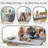 Kids Sofa Foldable Floor Mattress, Toddler Floor Fold Out Couch Sofa Bed, Child Futon Folding Chair Floor Bed With Storage Bag-564066114
