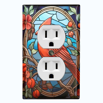 Nature Themed 1 - Gang Toggle Light Switch Standard Wall Plate