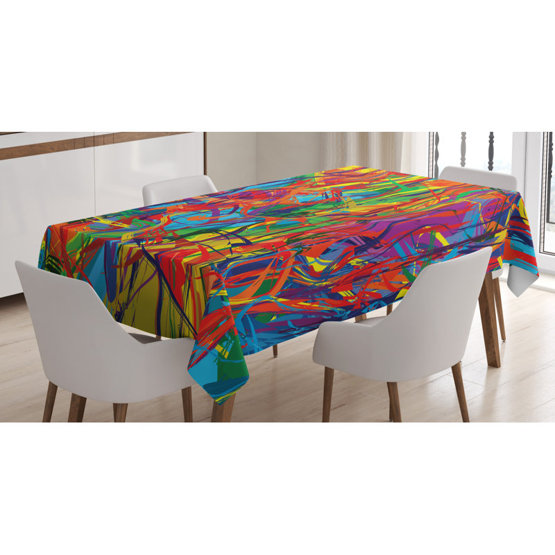 Modern Tablecloth, 90" L x 60" W