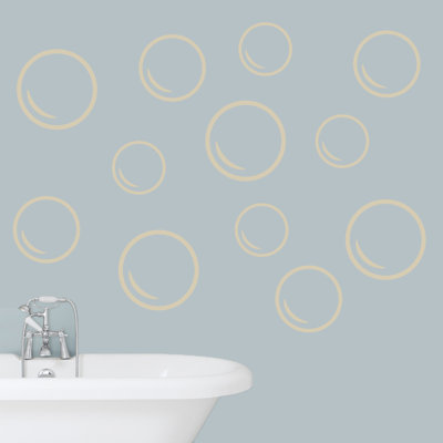 Abstract Non-Wall Damaging Wall Decal