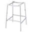 Tabourets de bar modernes sans dossier (lot de 2) avec finition et design impressionnants pour salle à manger ou cuisine. Style contemporain, repose-pieds et allure sophistiquée.