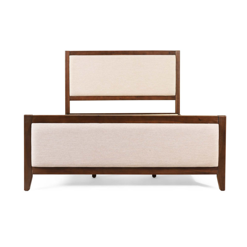 Lit plateforme tapissier double Ambrogina