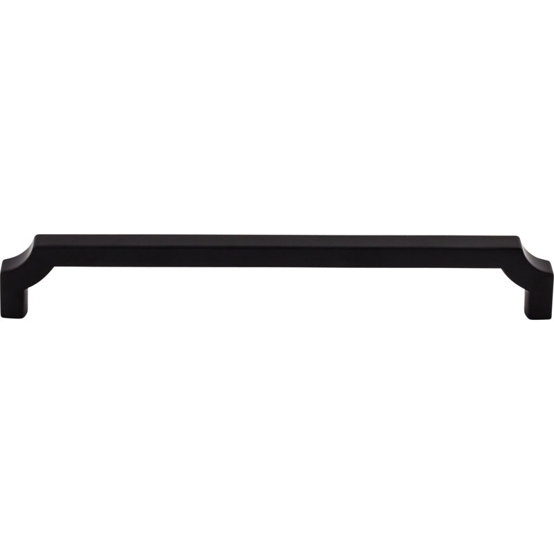 Davenport Bar pull, 7 9/16" Center to Center, Flat Black