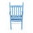 Wooden Porch Rocker Chair  Blue-2109453182