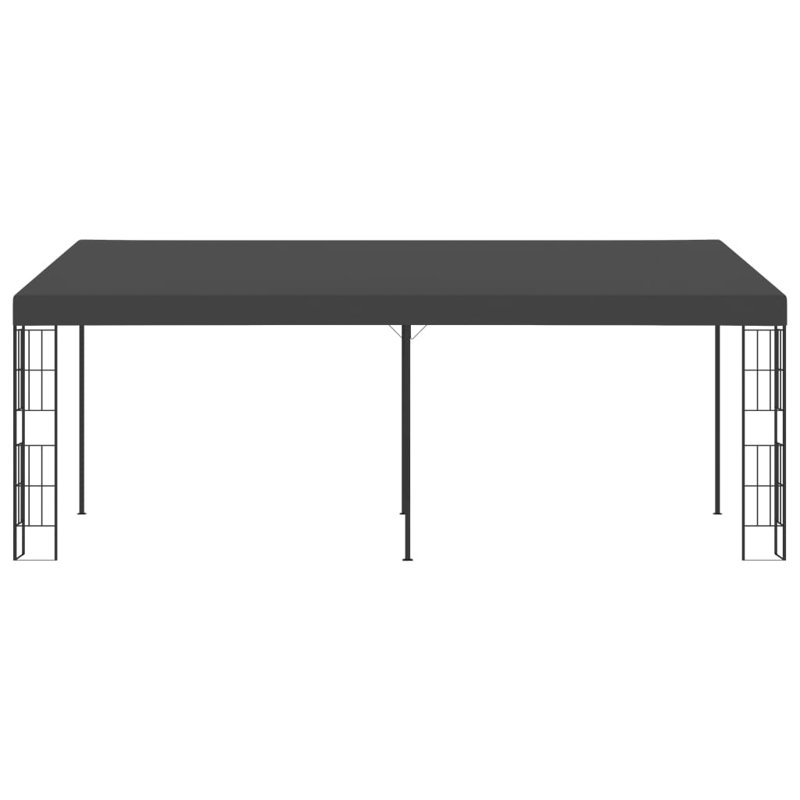 Metta 1.18m x 2.36m Steel Patio Gazebo, Anthracite