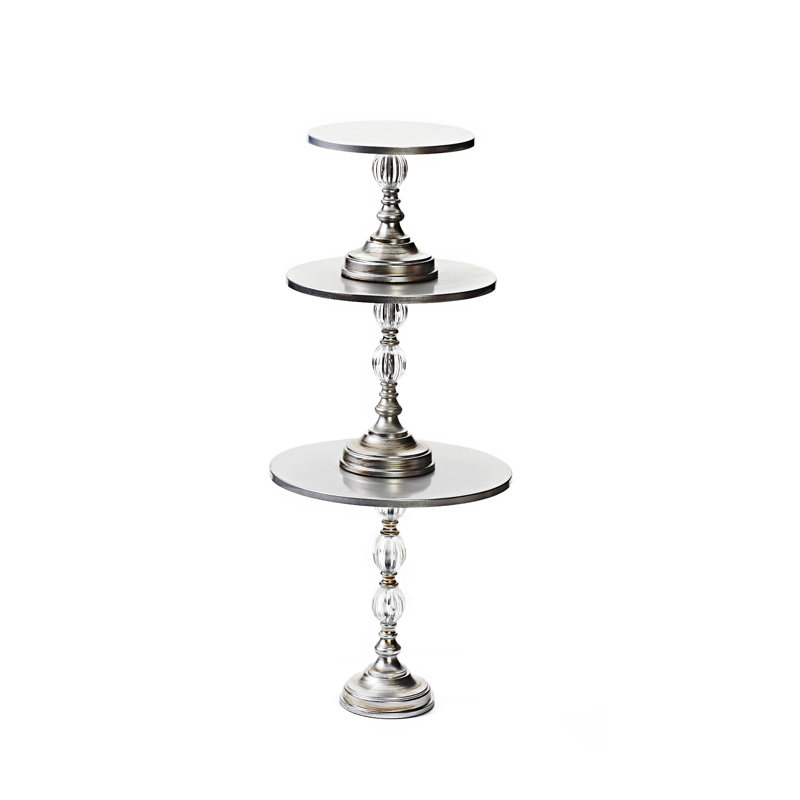 Sanjuana Cake Stand, Silver