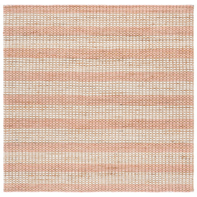 Martha Stewart 9527 Hand Tufted 40% Jute; 40% Wool; 20% Cotton Striped Rug