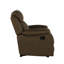 Fauteuil inclinable 6026 brun foncé