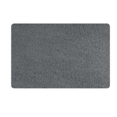 Grey Non-slip Bathtub Mat 40"x28"