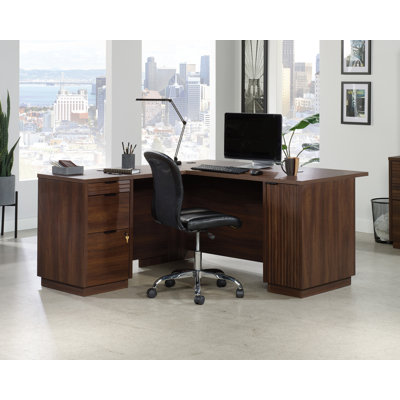 Palo Alto L-Shaped Desk by Crafters and Weavers