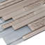 Karma Straight Edge Glass Mosaic Sheet Tile-60084799