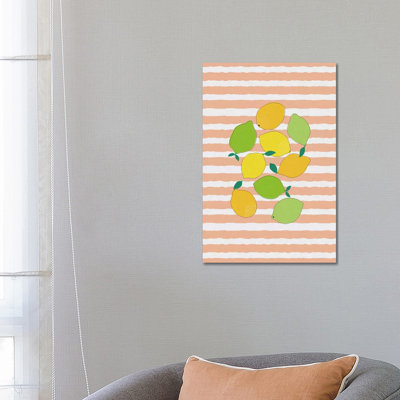 Citrus Crowd by Orara Studio - Wrapped Canvas Gallery-Wrapped Canvas Giclée