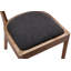 Ensemble de table à manger moderne, table de salle à manger rectangulaire et chaise de salle à manger rembourrée à dossier demi-tonneau avec structure en bois massif pour la salle à manger / cuisine-1566693985-1566694014-1561335560