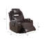 Fauteuil inclinable à mouvement pivotant