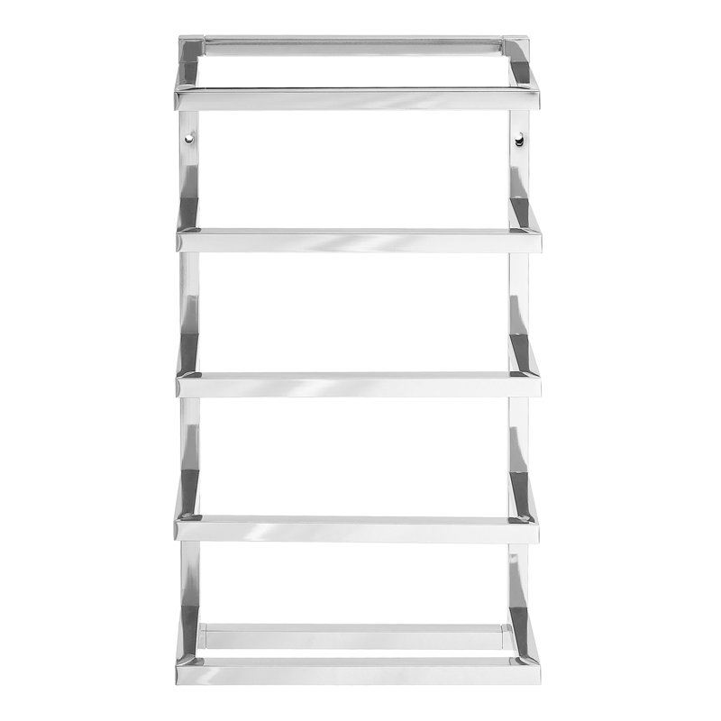 4 Wall Towel Rack, Chrome