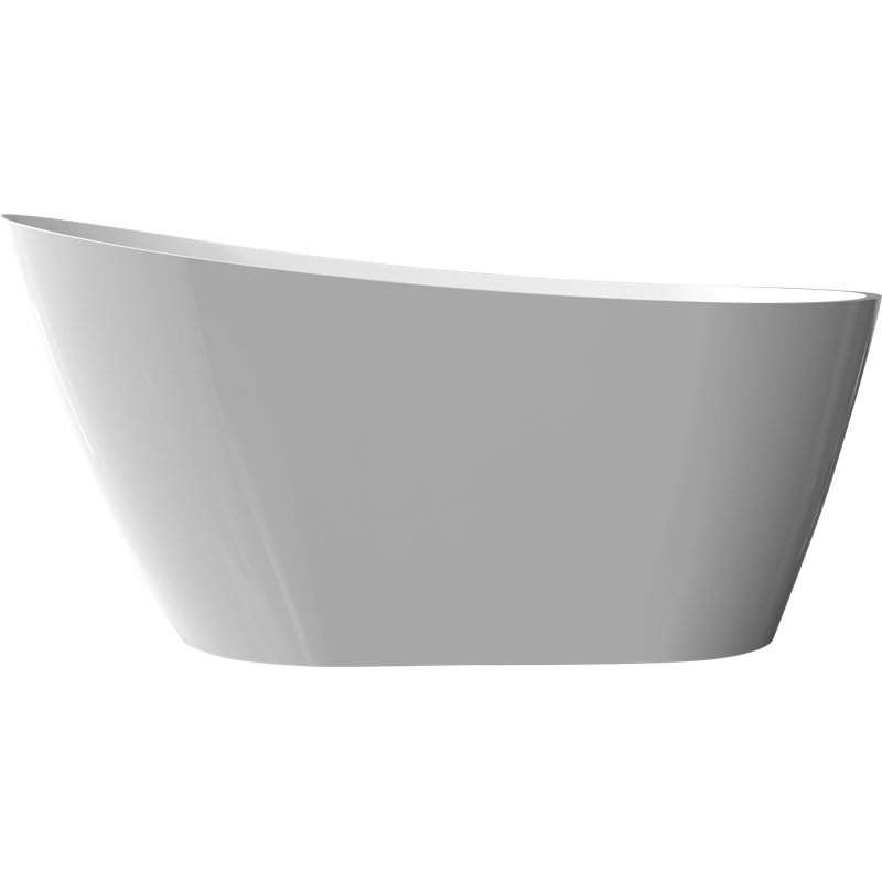 Baignoire de trempage autoportante en acrylique 67 po. X 32 po. Allure