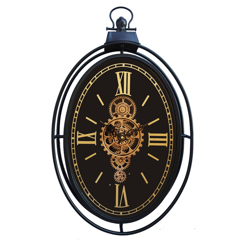 Alizabella Metal Wall Clock