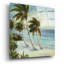  «Tropical 4» par DAG, Inc, art mural en verre acrylique, 12 po x 12 po
