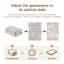 Tapis moderne lavable à la machine avec envers antidérapant Asher-619097003-727119905