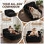 Chaise longue en velours côtelé sans assemblage-993124535